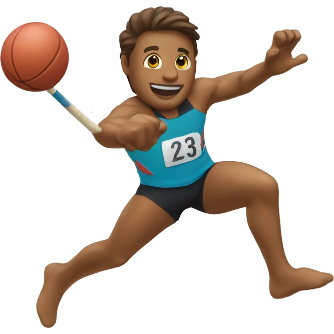 Relay race baton pass emoji