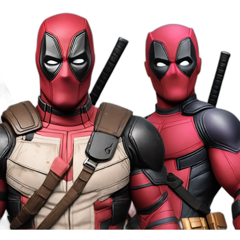 Deadpool and thanos emoji