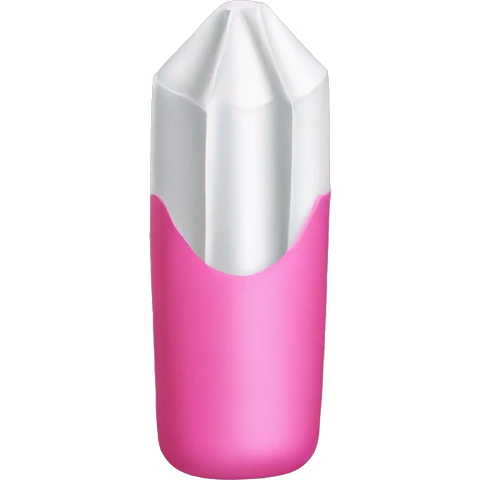 Pink tampon  emoji