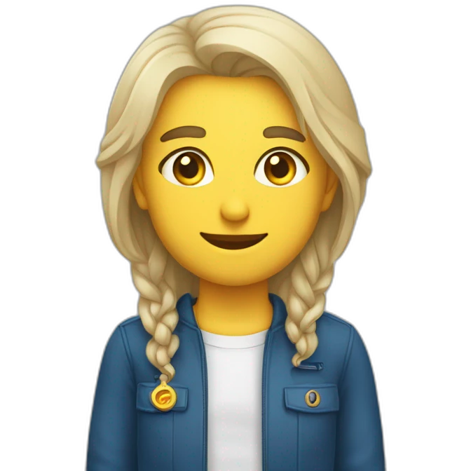 Sakallı sempatik ve ismi Mercan olan bir kişi emoji