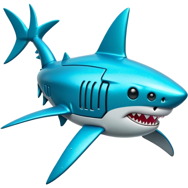 glitter mech shark cian cyberpunk emoji