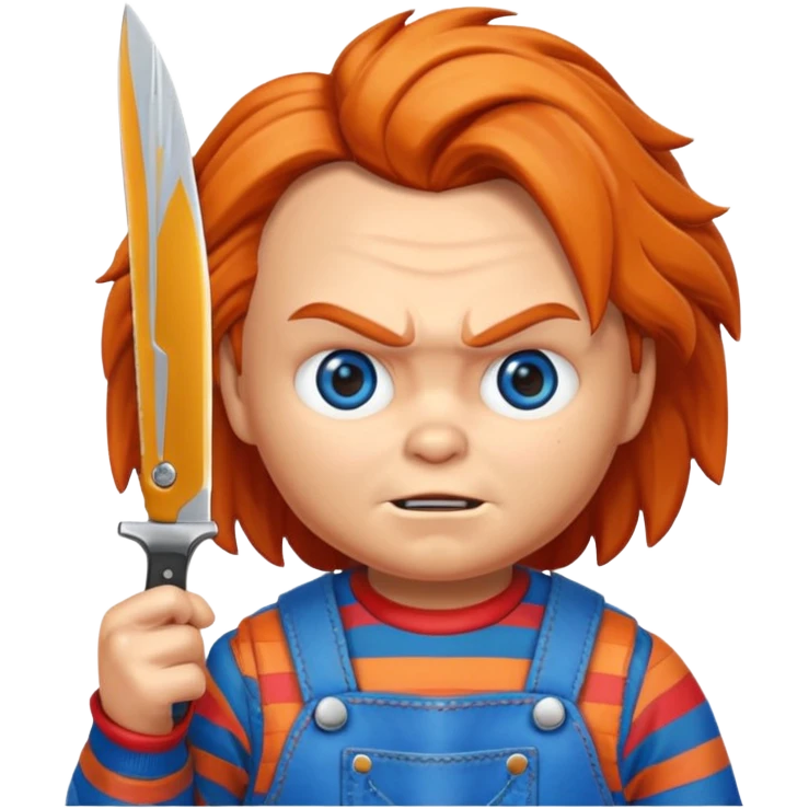 Un emojin de chuky emoji