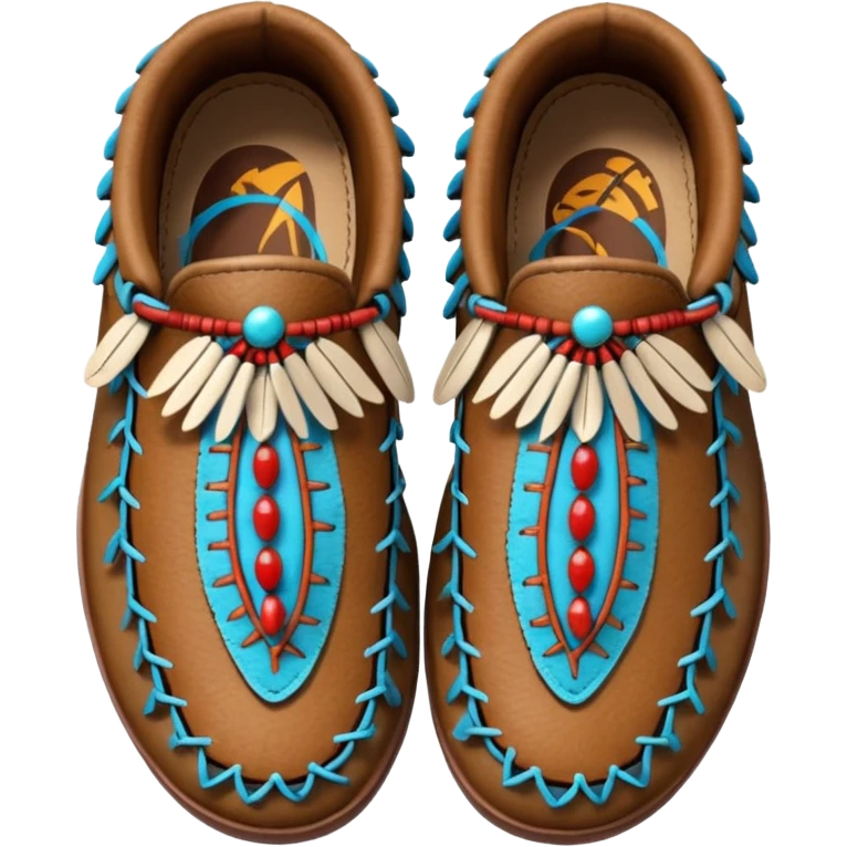 Native Indian tribe moccasins emoji