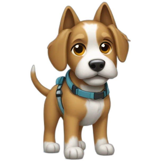 rained on dog walker emoji