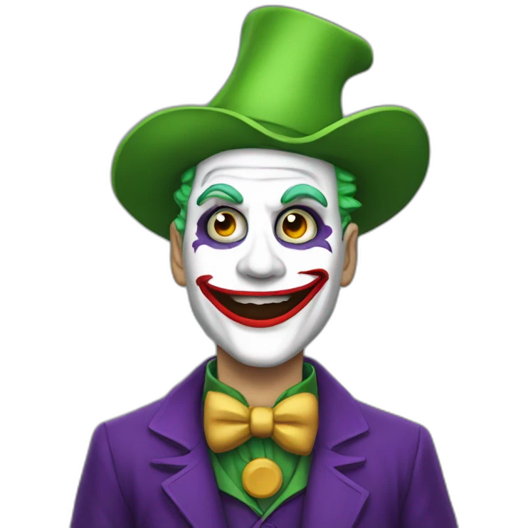 Jocker con chullo emoji
