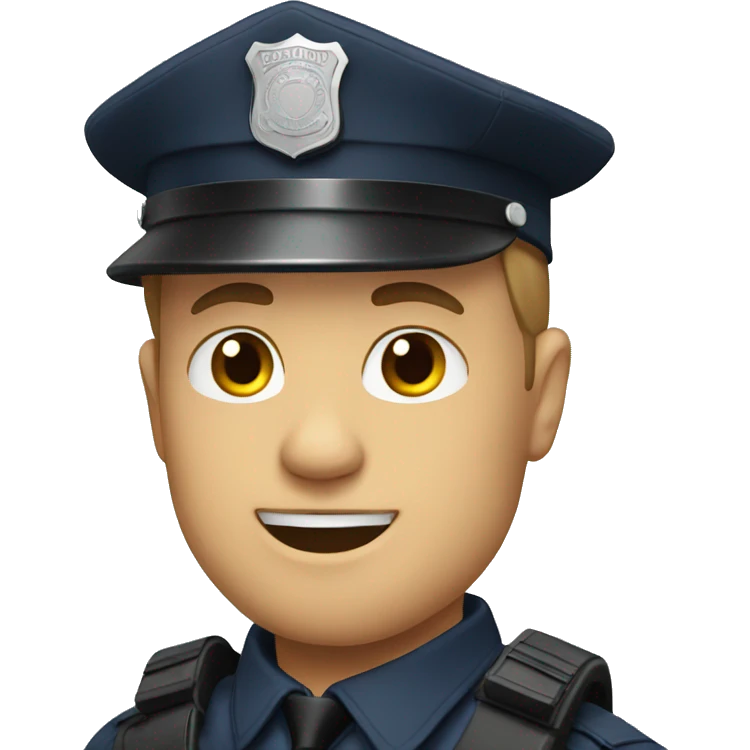 Police man emoji