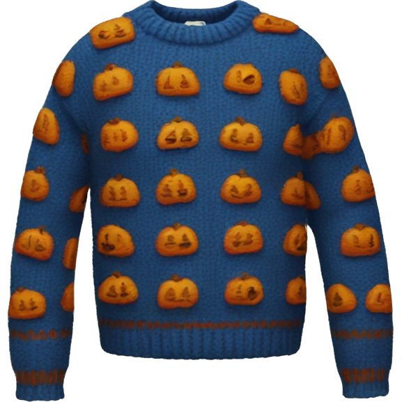 Fall sweater  emoji