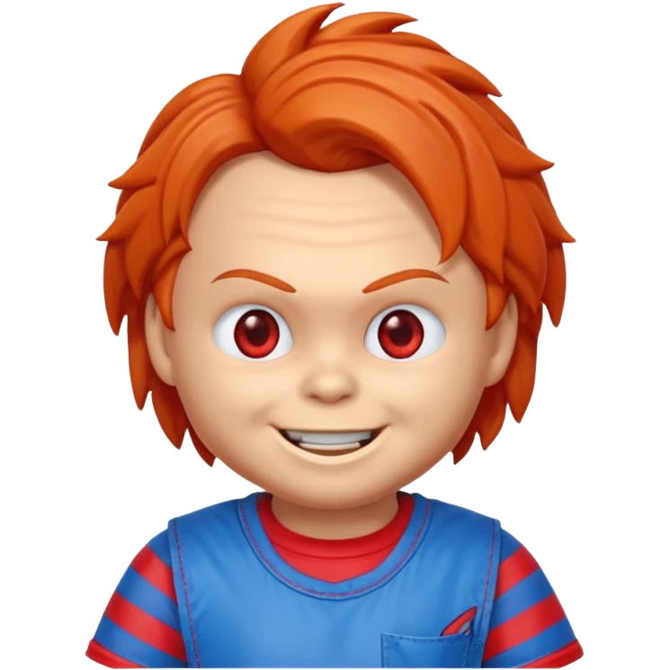 Un emojin de chuky emoji
