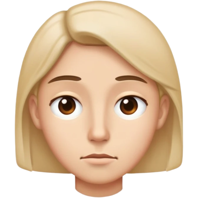 face turning away or looking uninterested emoji