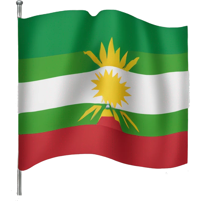 kurdistan flag emoji