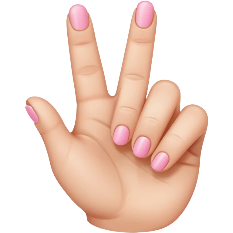 Pinky finger up emoji