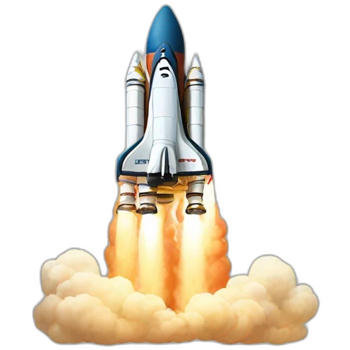 Rocket up emoji