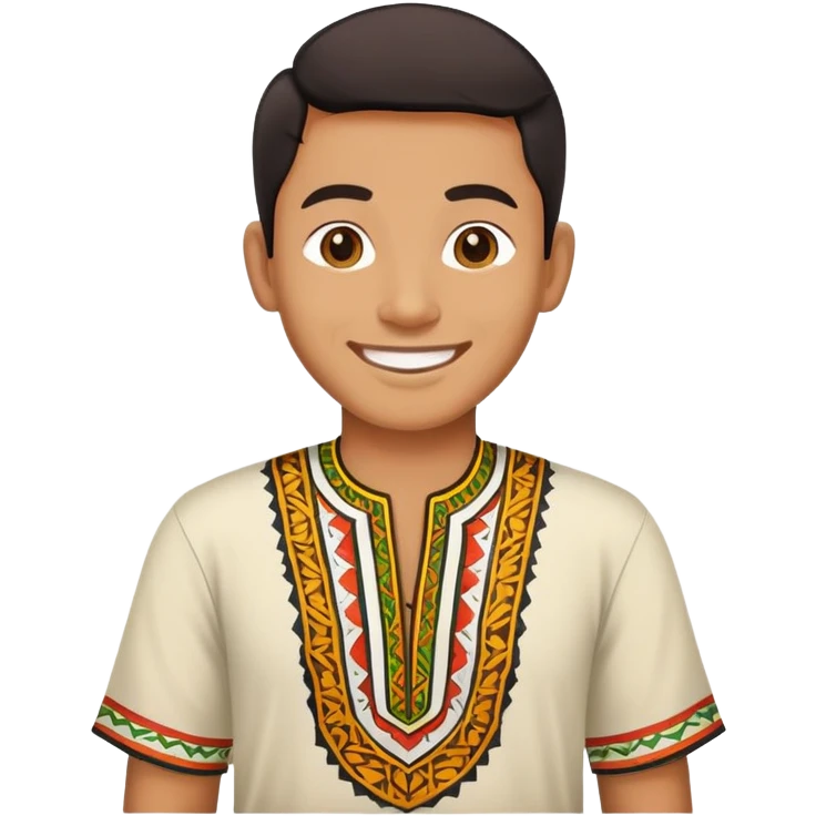 A chindian guy enjoy life in Sarawak. emoji