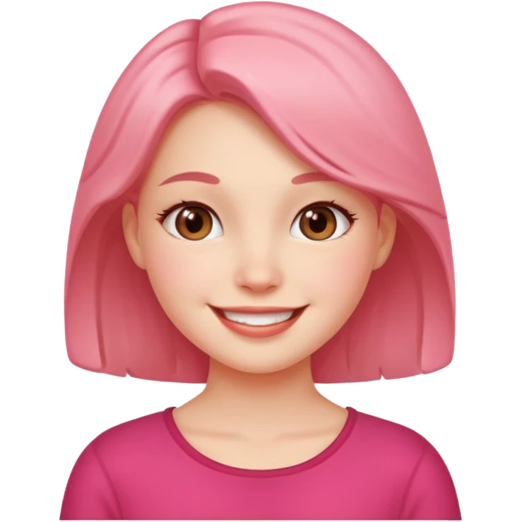 girl cute like me emoji