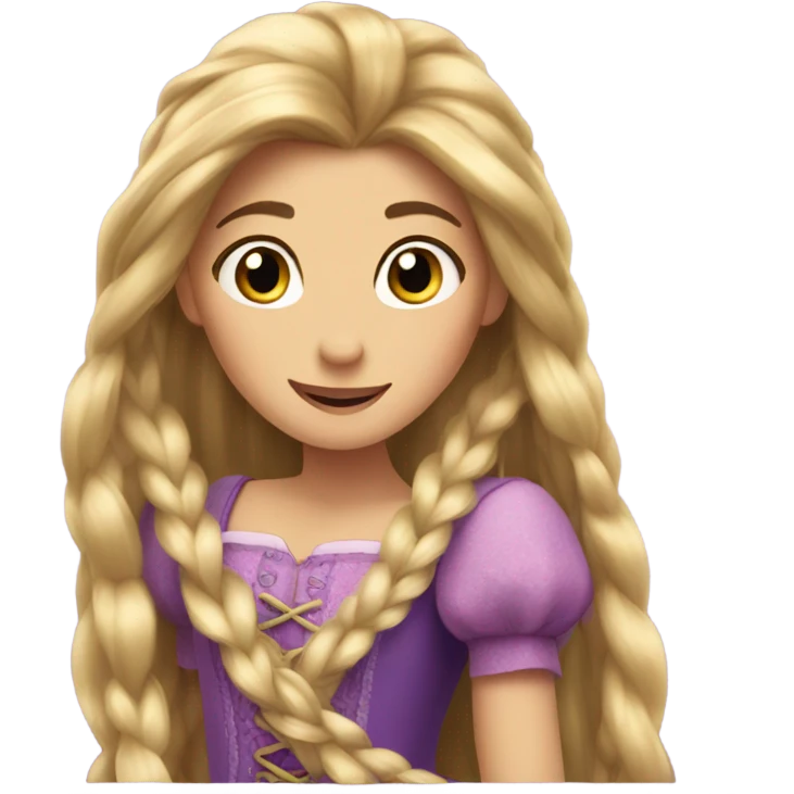 Rapunzel emoji