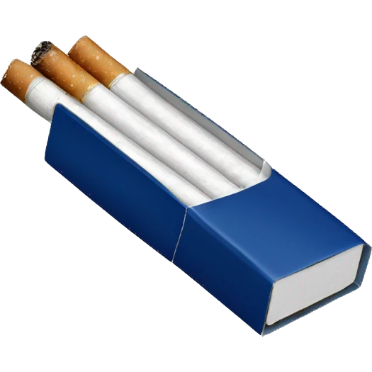 dark blue pack of cigarettes emoji