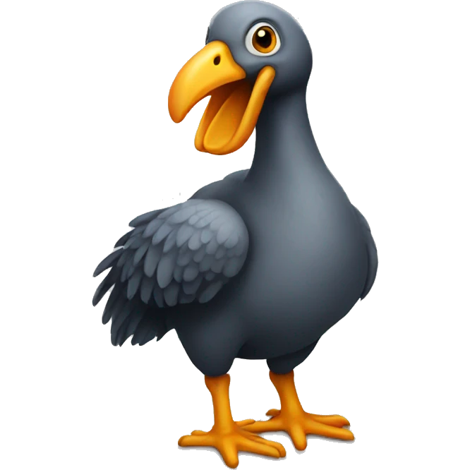 A dodo emoji