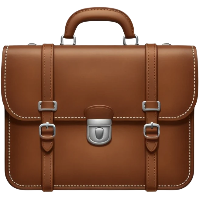 emoji de maletin marron de empleo emoji
