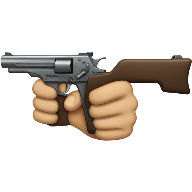 Emoji with a gun  emoji