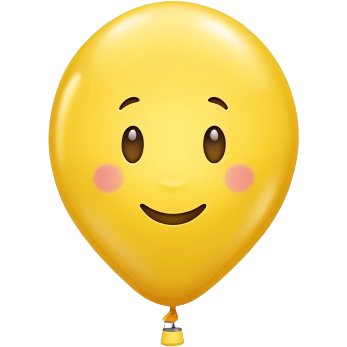 yellow balloon emoji