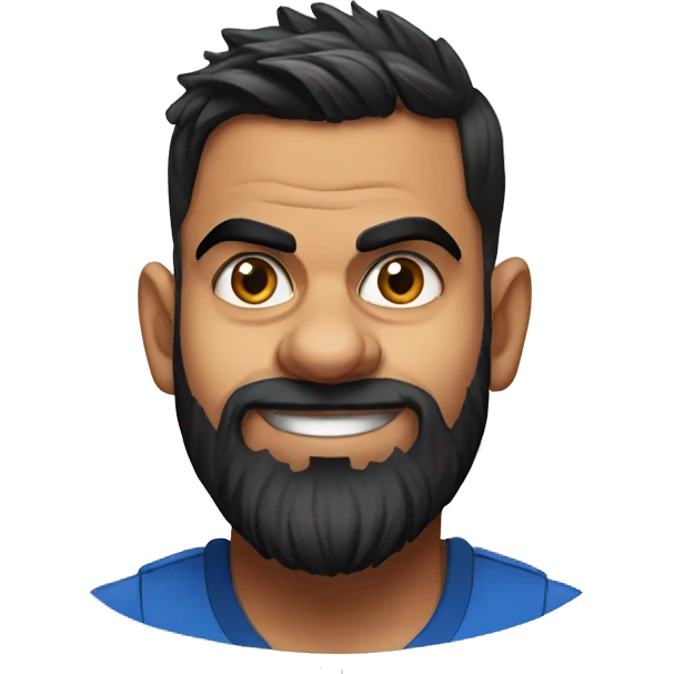 virat kohli   emoji