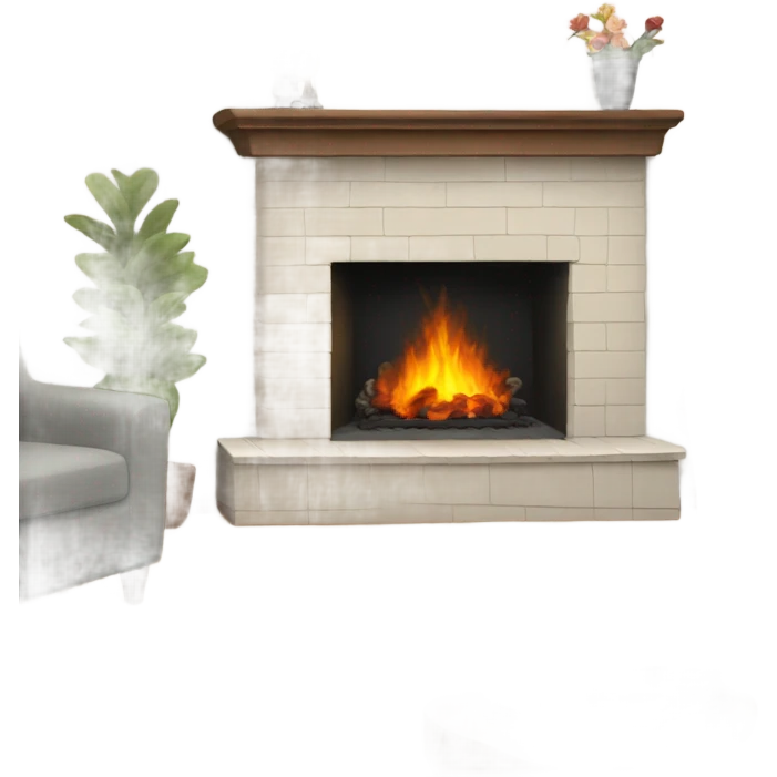 fireplace  emoji