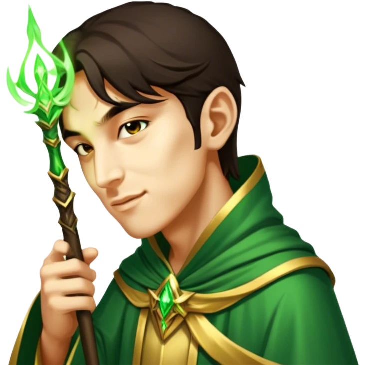 Verdant Wizard emoji