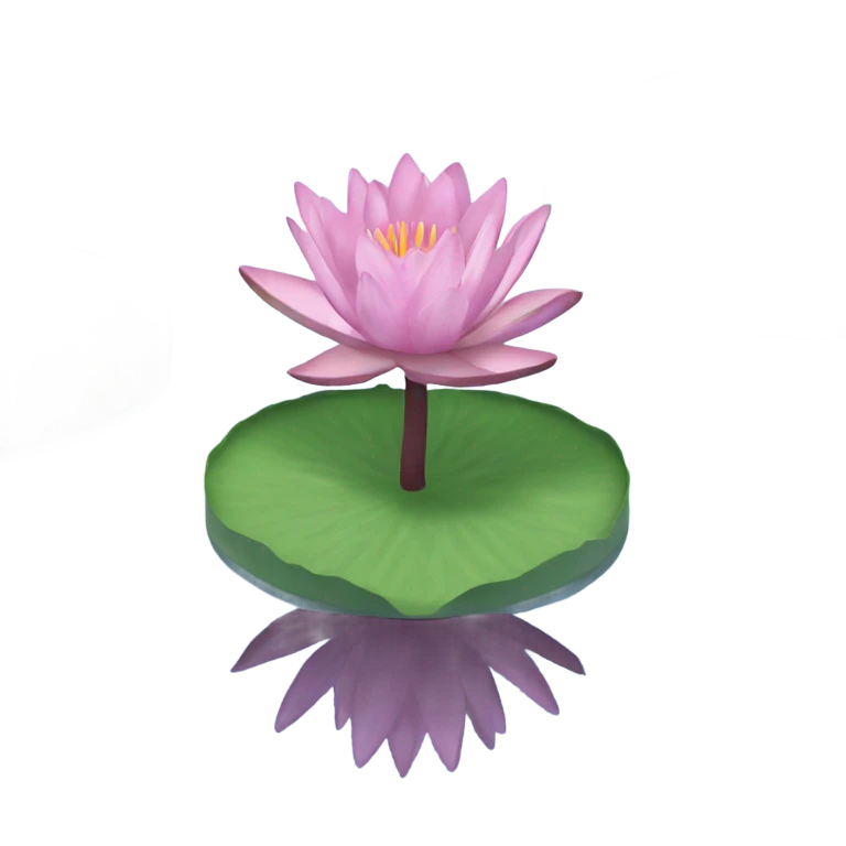Water lily emoji