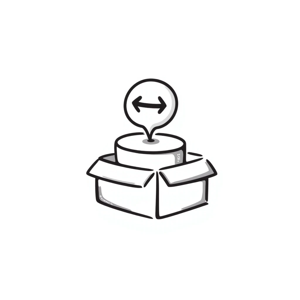 Two boxes and reload icon emoji emoji