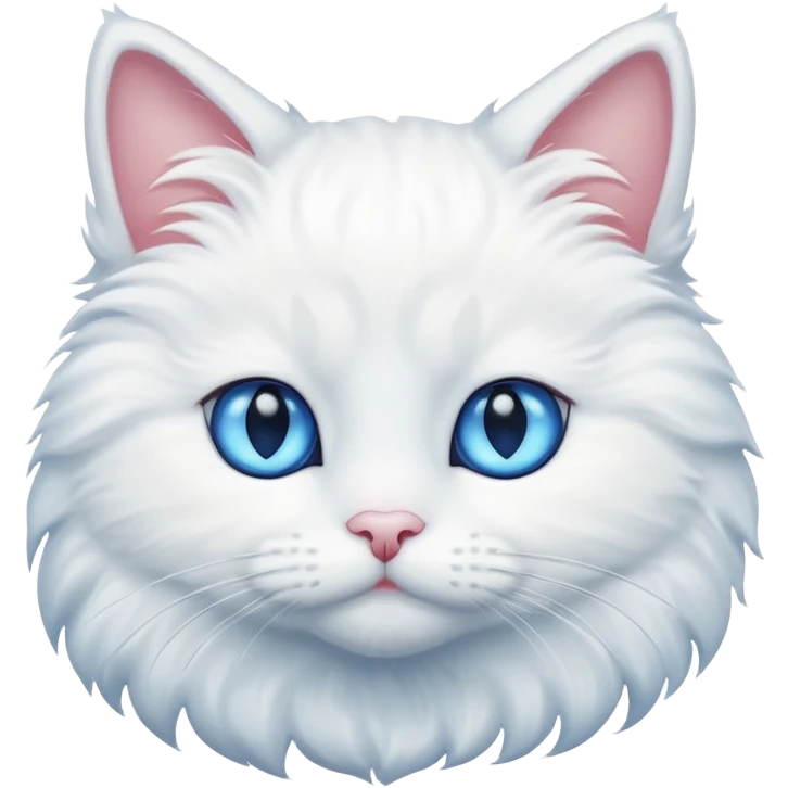 white cat emoji