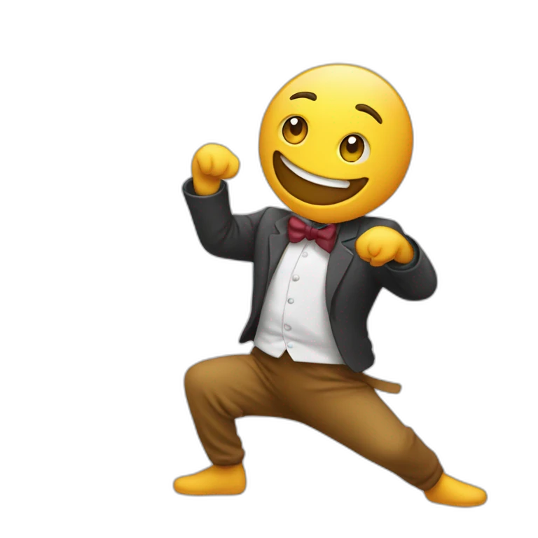 chat qui danse emoji
