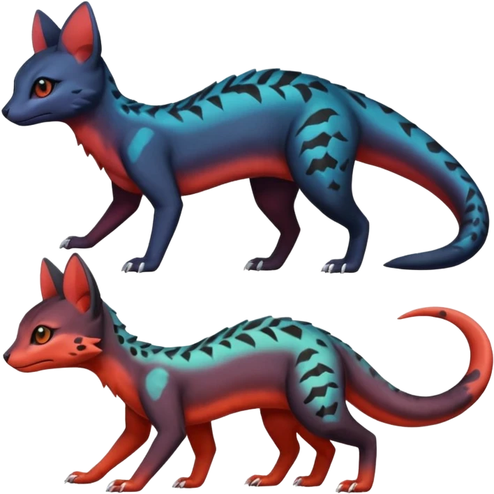 magma-gradients-colored Salandit-Umbreon-Genet-Noivern-Noibat-Serval-Hybrid (Full body) emoji