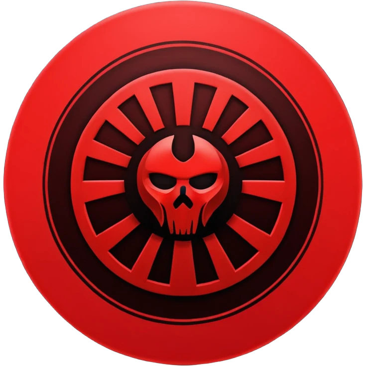i want a red sith empire . roblox clan based imagine were the logo is a red cirlce with differet desings in it emoji