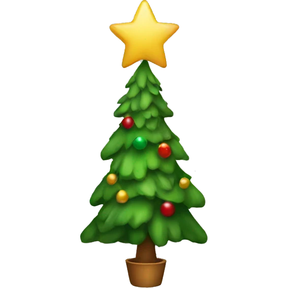 christmas tree emoji