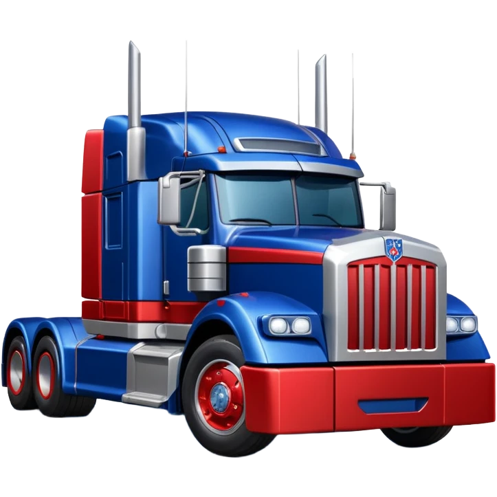 Optimus prime truck emoji