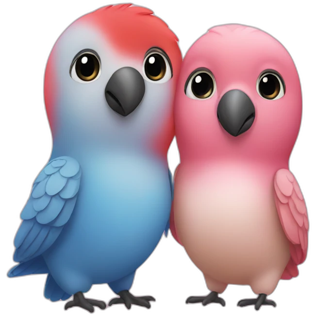 Lovebirds emoji