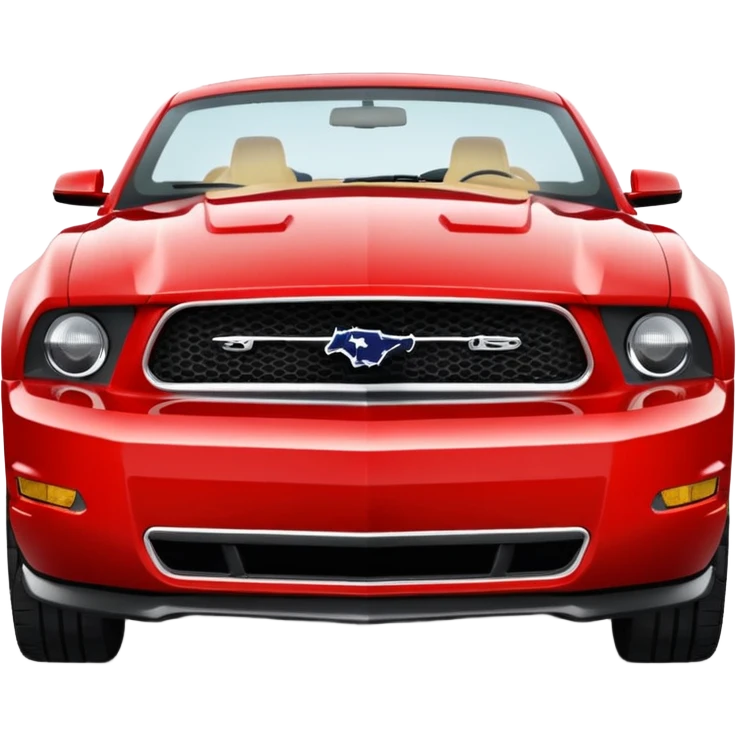 voiture mustang emoji