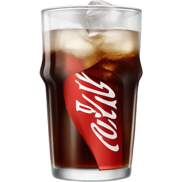 glass of coke emoji