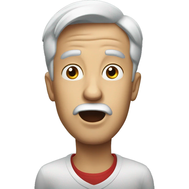 Englishman have a surprised  emoji