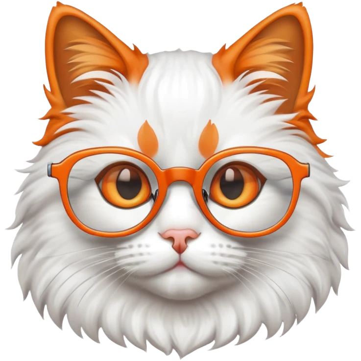 Cat with glasses emoji