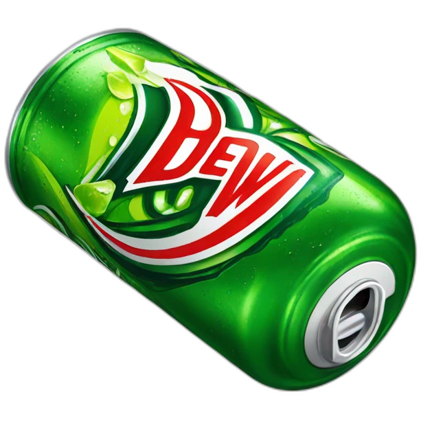 mountain dew can emoji