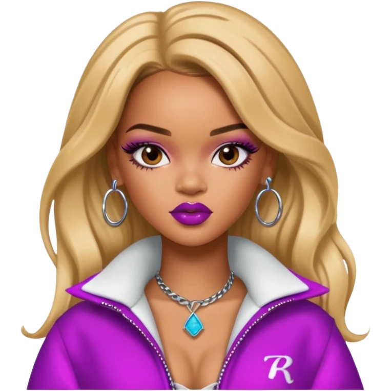 rihanna as pretty bratz baddie emoji