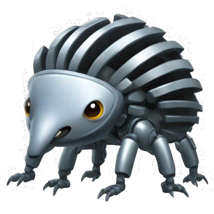 echidna robot emoji
