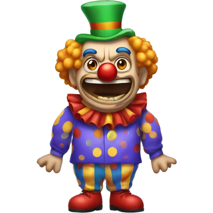 Clown mad emoji
