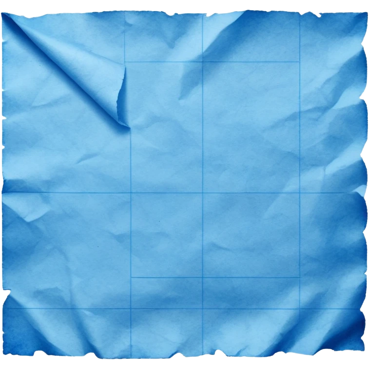 blueprint paper emoji