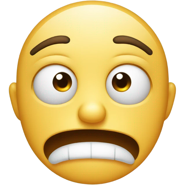 super tired emoticon  emoji