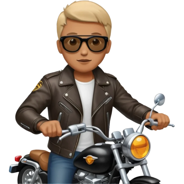 PERSONA MANEJANDO MOTO emoji