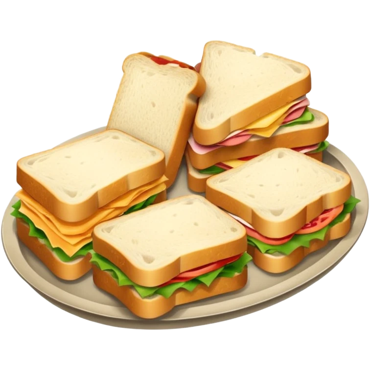 sandwich tray emoji
