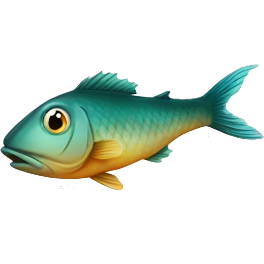 fish drinkig beer emoji