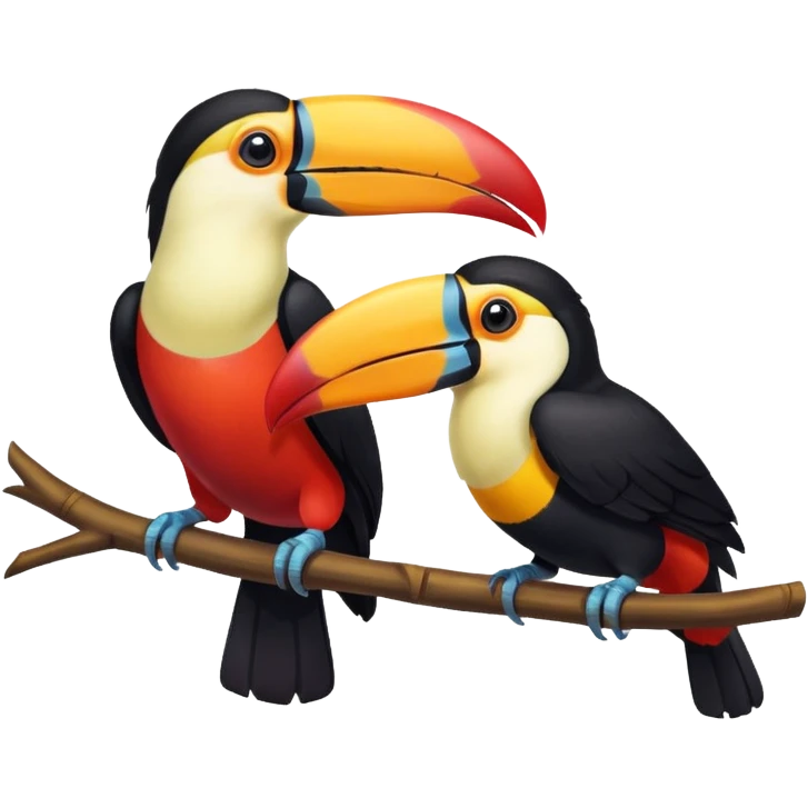 Toucan love emoji